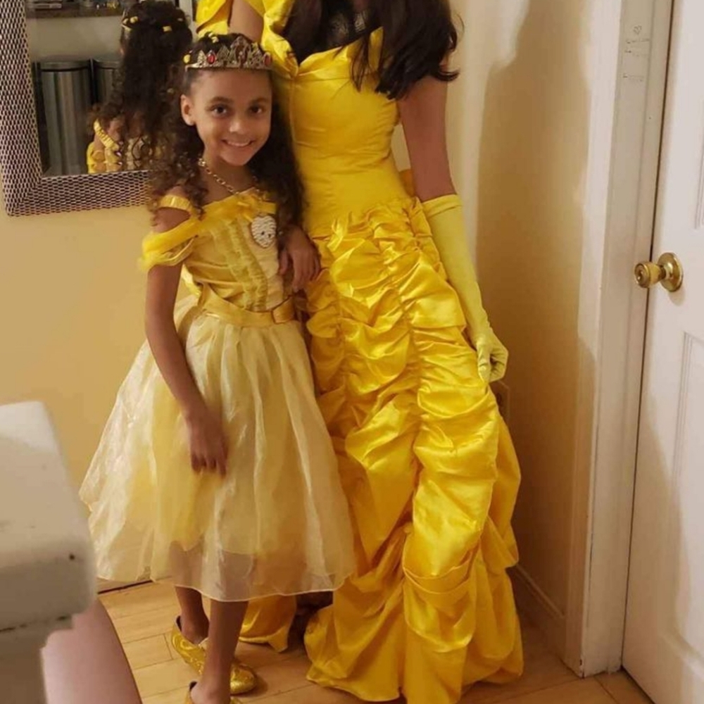 Belle women small family costumes sold seperately
